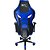 Cadeira Gamer MX9 Giratoria Preto e Azul Até 150Kg Giratória - Imagem 3