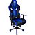 Cadeira Gamer MX9 Giratoria Preto e Azul Até 150Kg Giratória - Imagem 2