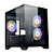 Gabinete Gamer Preto Soul Pro Bg-052 3 Fan Argb Aquario - Imagem 1