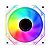 Kit Hayom 3 fans coolers RGB de 12 cm c/ controladora FC1309 - Imagem 2
