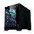 Gabinete Gamer Liketec Mad Rock Preto Cubo Aquário Sem Fans - Imagem 4