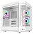Gabinete Gamer Liketec Unreal Snow Lateral Vidro - Branco - Imagem 1