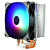 Air Cooler Gamer Evus Rainbow Led RGB Preto CP-130 - Imagem 2
