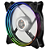 Cooler FAN Gamer Evus Led RGB 120mm Preto F-12RGB - Imagem 1