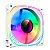 Cooler FAN Gamer Hayom Led RGB 120mm Branco - FC1380 - Imagem 1