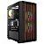 Gabinete Gamer Gamdias Aura GC4 3 Fans RGB ATX Preto Marrom - Imagem 1
