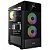 Gabinete Gamer Gamdias Aura GC5 3 Fan RGB ATX Tela LCD Preto - Imagem 1