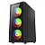 Gabinete Gamer Liketec Sigma Com 3 Fans RGB ATX Preto - Imagem 3