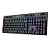 Teclado Mecânico Game Redragon Horus Preto RGB Switch Marrom - Imagem 4