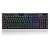 Teclado Mecânico Game Redragon Horus Preto RGB Switch Marrom - Imagem 1