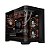 Gabinete Gamer Liketec Madness Mid Tower M-ATX S/ Fans Preto - Imagem 1