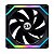 Kit Redragon X Lian Li 3 Fans Spec ARGB 120mm Controladora - Imagem 4