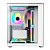 Gabinete Gamer Hayom GB1799 com 4 Fans RGB com Vidro Branco - Imagem 4