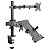 Suporte Articulado Pcyes Duplo Monitor e Notebook - PLMSMN1A - Imagem 1
