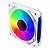 Cooler FAN Hayom p/ Kit FC1309 Led RGB 120mm Branco FC1309 - Imagem 1