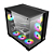 Gabinete Gamer Draxen Arbaton 4 Fans Controladora ARGB Preto - Imagem 1