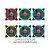 Kit 3 Fans Coolers Ventilador ARGB c/ Fita Controladora RGB - Imagem 2