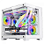 Gabinete Gamer LikeTec Mad Rock Snow Mid Tower 4 Fans RGB - Imagem 1
