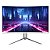 Monitor Gamer Bluecase Eras OptiGamer 24 Curvo Full HD VA 100Hz - Imagem 1