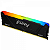 Memória Kingston Fury Beast 16GB DDR4 3200MHz Preto RGB - Imagem 3