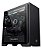 Gabinete Gamer Khamsa Vidro Temperado ARGB Preto Draxen - Imagem 1