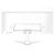 Monitor Bluecase Led Full HD 21,5" HDMI Branco - BM22K2HVWW - Imagem 3