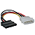Cabo de Força Molex para Sata HD SSD 15CM Multicor - Imagem 3