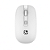 Kit Bluecase Office Mouse e Teclado Sem Fio BMTW01 Branco - Imagem 4