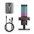 Microfone Gamer Redragon Fenris RGB Preto Condensador - Imagem 4