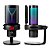 Microfone Gamer Redragon Fenris RGB Preto Condensador - Imagem 3