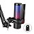 Microfone Gamer Redragon Fenris RGB Preto Condensador - Imagem 2