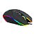 Mouse Gamer T-DAGGER Lieutenant Ambidestro RGB Preto Com Fio - Imagem 5