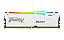 Memória RAM Kingston Fury RGB 16GB 5200MHz DDR5 CL36 Branco - Imagem 2