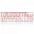Teclado Mecânico Gamer Redragon Mitra Branco Switch Vermelho - Imagem 1