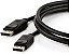 Cabo MD9 Displayport 1.2  1.8M 4K Preto - Imagem 1