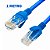 Cabo de Rede Azul Categoria 6 de 1 Metros + Conector CAT6 - Imagem 2