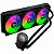 Water Cooler Waco K-mex 360mm INTEL/AMD Multicolor Preto - Imagem 1