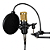 Microfone Condensador Mymax com Suporte Metal Articulado - Imagem 1