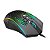 Mouse Gamer Redragon Memeanlion Honeycomb 12400DPI Preto RGB - Imagem 2