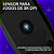 Mouse Gamer Sem Fio Logitech G305 LIGHTSPEED 6 Botões Preto - Imagem 5