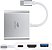Hub USB-c 3.0 C3Tech HU-D10SI Com 3 Portas de saida USB 3.0 - Imagem 2