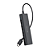 Hub USB C3Tech 2.0 4 Portas USB-USB C HU-C230BK - Imagem 2