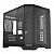 Gabinete Gamer Liketec Ilusion Dark Aquário Mid Tower Preto - Imagem 1