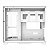 Gabinete Gamer Liketec Ilusion Snow Aquário Mid Tower Branco - Imagem 5