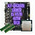Kit Upgrade Gamer Placa mãe CPU Intel I5 4570 Memória 16GB - Imagem 1