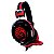 Headset Gamer C3Tech Flycatcher P2 Preto e Vermelho PH-G10BK - Imagem 2