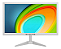 Monitor 23.6" Bluecase Led BM24D3HVWW Branco Full HD 75 Hz - Imagem 1