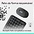 Kit Teclado e Mouse Sem Fio Logitech MK250 Compacto Mouse - Imagem 5