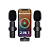 Microfone Lapela USB-C Duplo S/FIO - Preto - UN - MD9 - Imagem 2