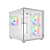 Gabinete Gamer Bluecase Pure Pro BG-064 Cor Branca C/ 3 Fans - Imagem 1